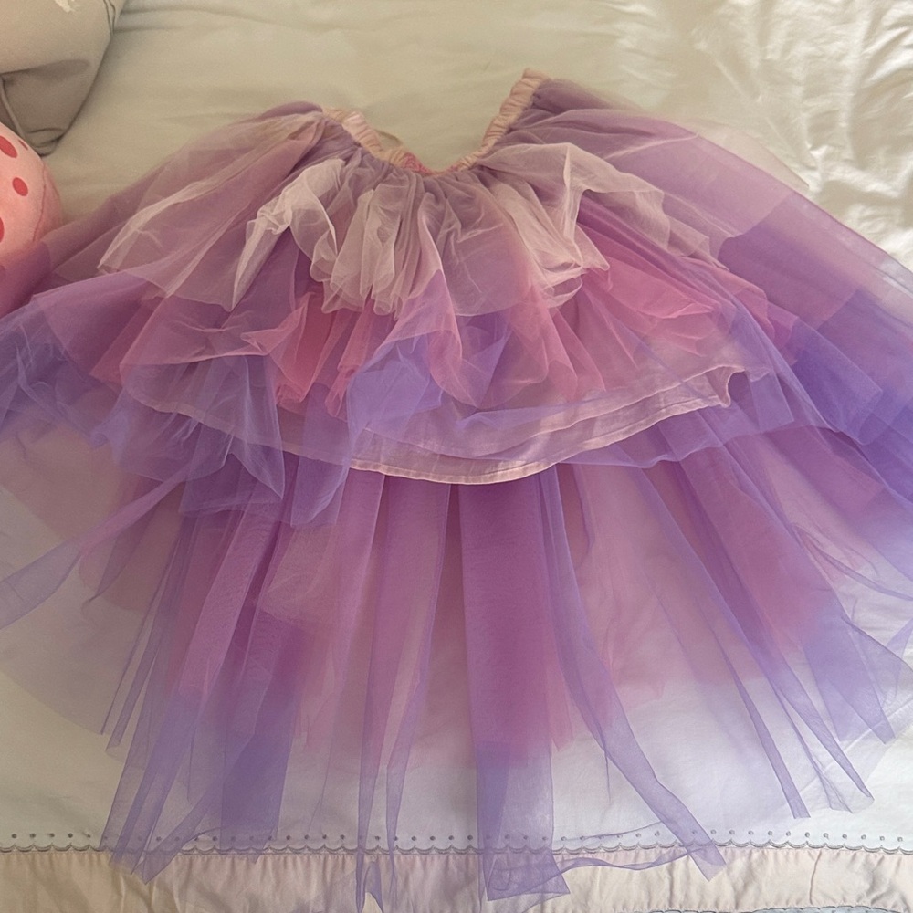 Tutu Du Monde Lavender and Pink Layered Tulle Skirt